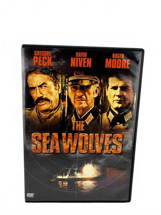 The Sea Wolves DVD 1980s Vintage WWII Action Movie Starring Gregory Peck