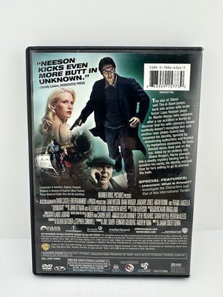 Unknown DVD Thriller Movie Starring Liam Neeson Warner Bros Very Good Condition
