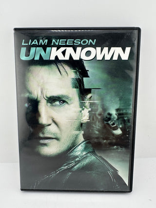 Unknown DVD Thriller Movie Starring Liam Neeson Warner Bros Very Good Condition